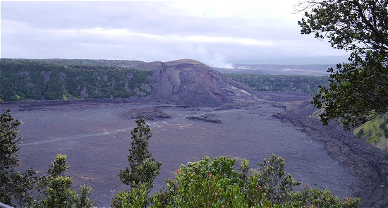 キラウエア火山 溶岩の湖