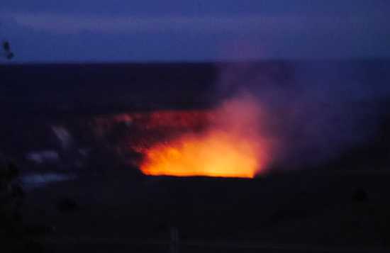 キラウエア火山展望台
