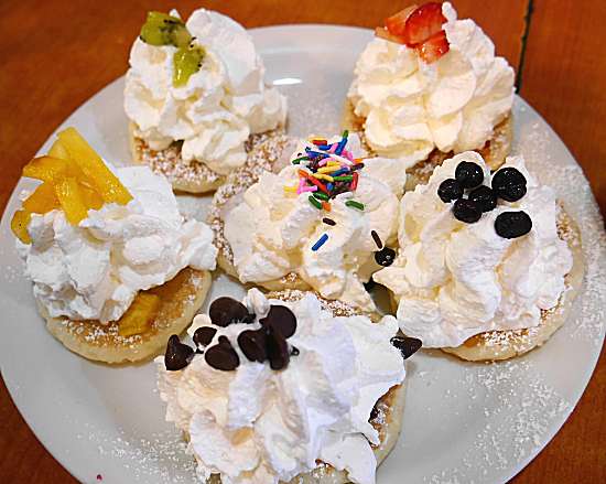 ディナー限定パンケーキ